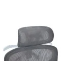 Vigo pakoworld white executive office chair, mesh grey 52x70x118-124cm