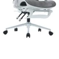 Vigo pakoworld white executive office chair, mesh grey 52x70x118-124cm