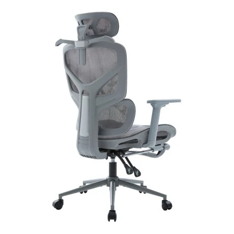 Vigo pakoworld mesh executive office chair with footrest grey color 52x70x118-124cm