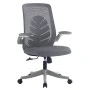 Office chair Enrich pakoworld with fabric mesh in grey colour