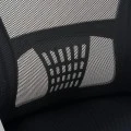 Work chair manager Annalise pakoworld black mesh 57x53x100cm