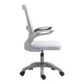Work chair manager Annalise pakoworld mesh grey 57χ53χ100cm