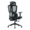 ErgoFlow office chair pakoworld black-gray 73x64x112-135cm