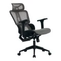 ErgoFlow office chair pakoworld black-gray 73x64x112-135cm