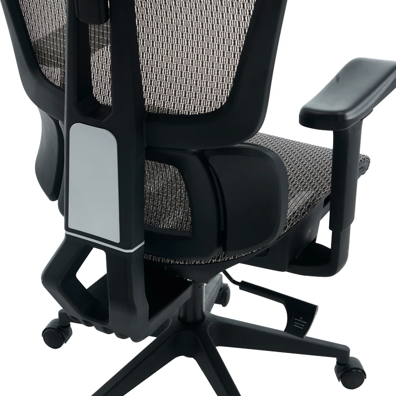 ErgoFlow office chair pakoworld black-gray 73x64x112-135cm