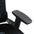 Work chair manager Mergi pakoworld black mesh 62x63x120cm