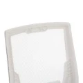 Penza office chair pakoworld white - mesh grey 48x58x92-102cm