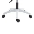 Penza office chair pakoworld white - mesh black 48x58x92-102cm