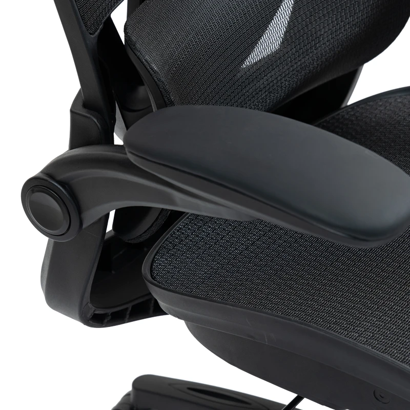 Work chair manager Zenyk pakoworld mesh black 63x70x126cm