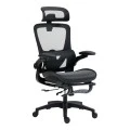Work chair manager Zenyk pakoworld mesh black 63x70x126cm