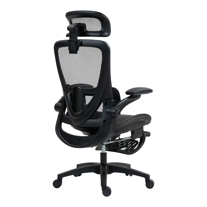 Work chair manager Zenyk pakoworld mesh black 63x70x126cm