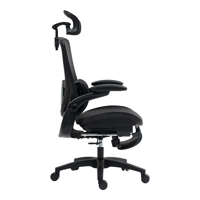 Work chair manager Zenyk pakoworld mesh black 63x70x126cm