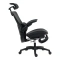 Work chair manager Zenyk pakoworld mesh black 63x70x126cm