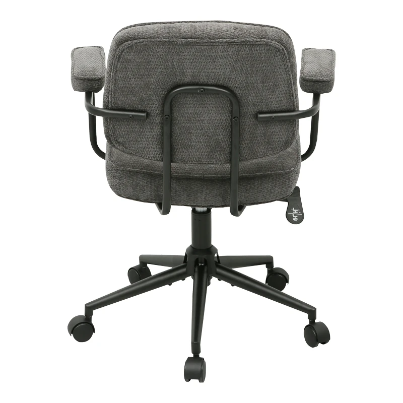 Office chair Leberta pakoworld anthracite fabric 64x63.5x86-96cm