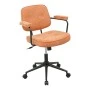 Office chair Leberta pakoworld terracotta fabric 64x63.5x86-96cm