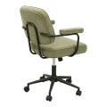 Office chair Leberta pakoworld khaki fabric 64x63.5x86-96cm