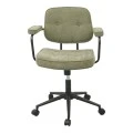 Office chair Leberta pakoworld khaki fabric 64x63.5x86-96cm