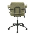 Office chair Leberta pakoworld khaki fabric 64x63.5x86-96cm