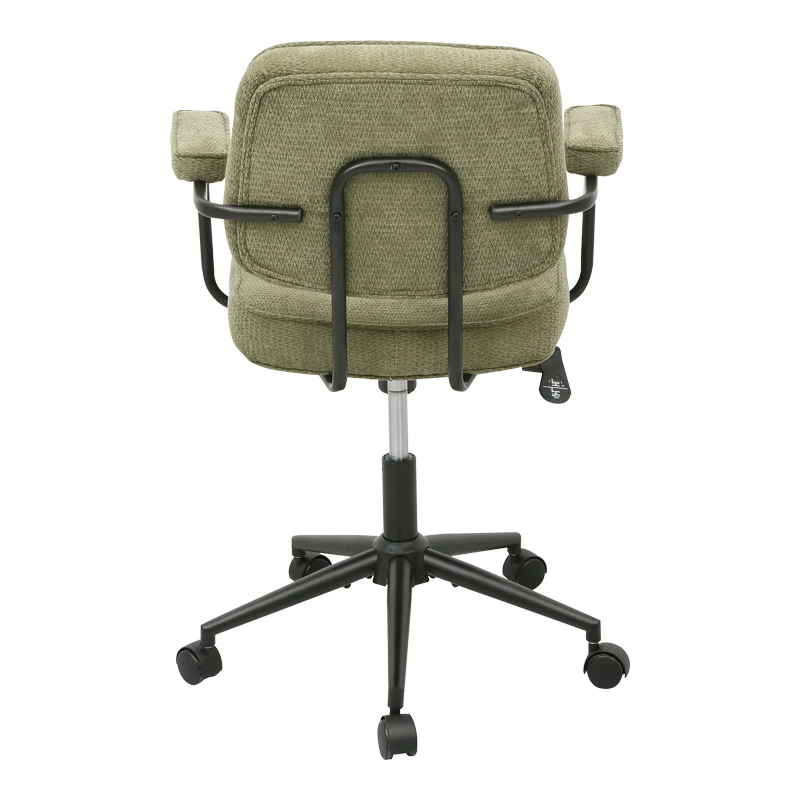 Office chair Leberta pakoworld khaki fabric 64x63.5x86-96cm