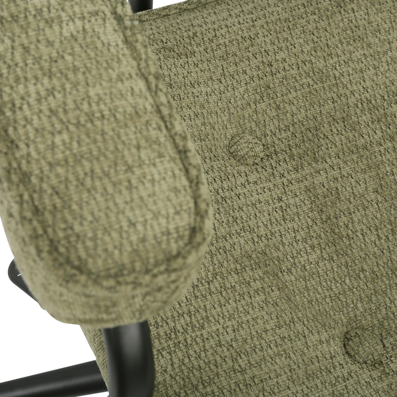 Office chair Leberta pakoworld khaki fabric 64x63.5x86-96cm