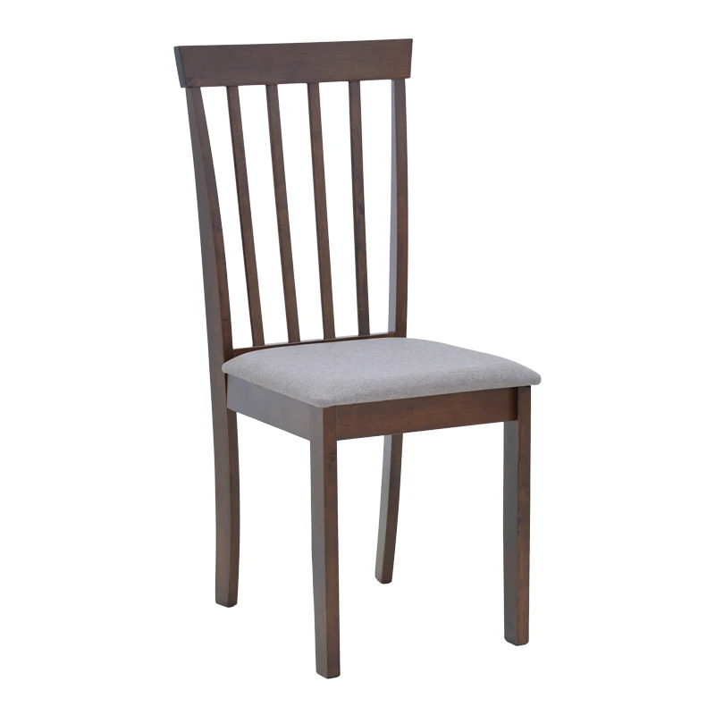 Καρέκλα Houston pakoworld σε καρυδί απόχρωση 40x49x94εκ