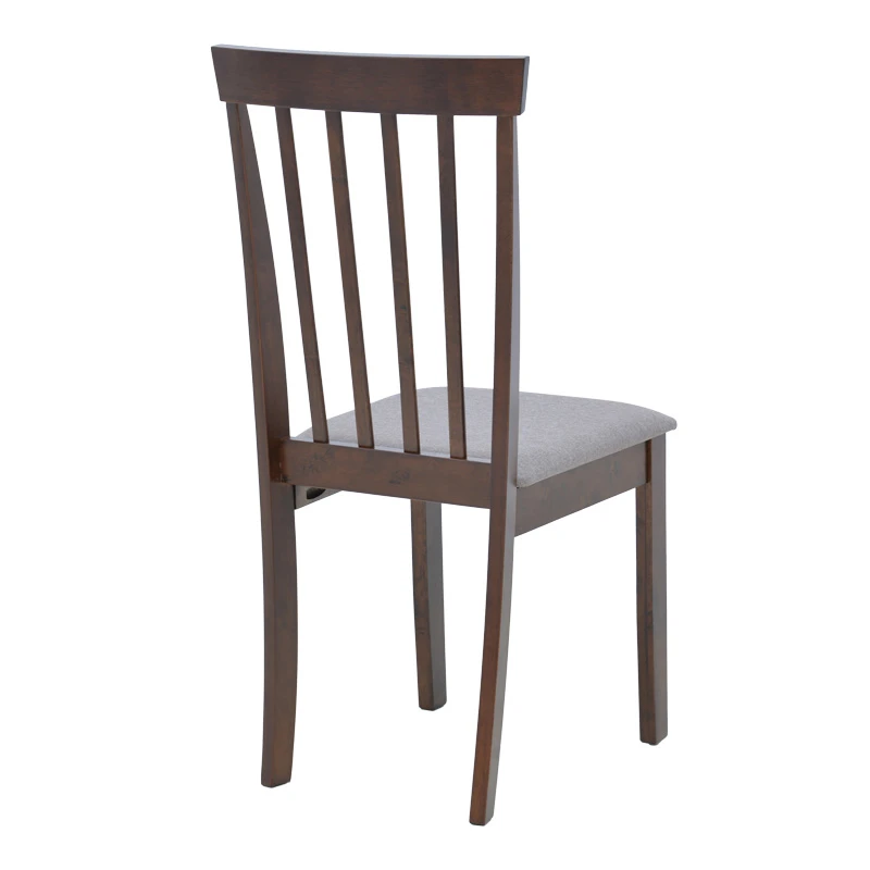 Καρέκλα Houston pakoworld σε καρυδί απόχρωση 40x49x94εκ