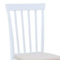 Houston chair pakoworld in white shade 40x49x94cm