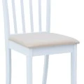 Houston chair pakoworld in white shade 40x49x94cm