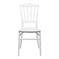 Καρέκλα Napoleon pakoworld pp λευκή 38,5x46,5x89εκ