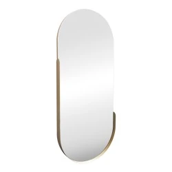 mirror Asteria pakoworld gold MDF with gold metal 45x5x105cm mirror Asteria pakoworld gold MDF with gold metal 45x5x105cm