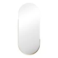 mirror Asteria pakoworld gold MDF with gold metal 45x5x105cm