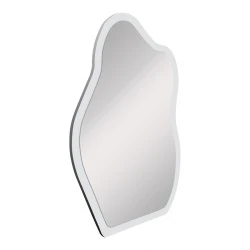mirror Evanthia pakoworld white MDF 36x1.2x56cm mirror Evanthia pakoworld white MDF 36x1.2x56cm