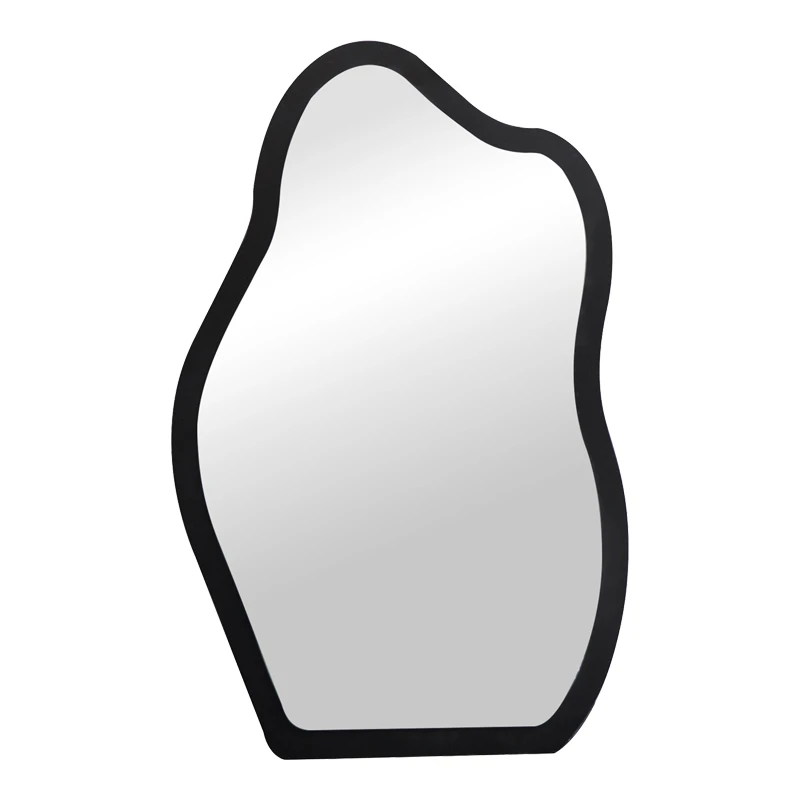 mirror Evanthia pakoworld black MDF 36x1.2x56cm