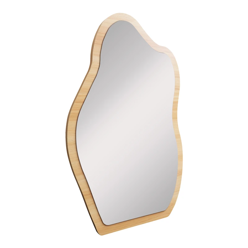 mirror Evanthia pakoworld MDF nature finish 36x1.2x56cm