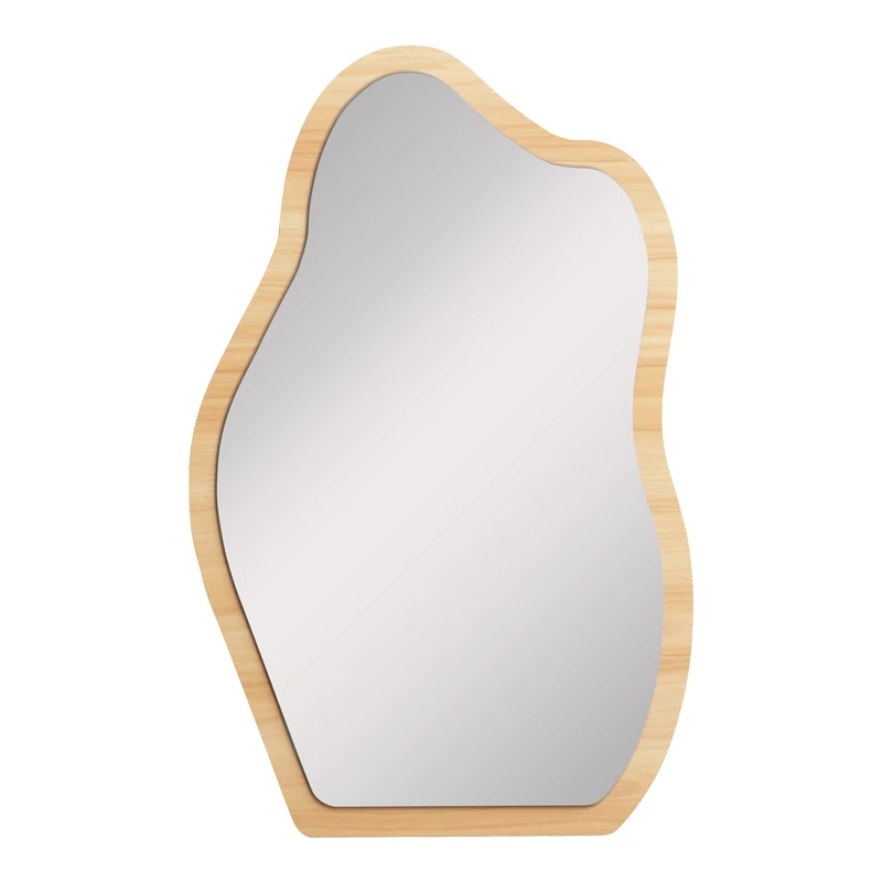 mirror Evanthia pakoworld MDF nature finish 36x1.2x56cm