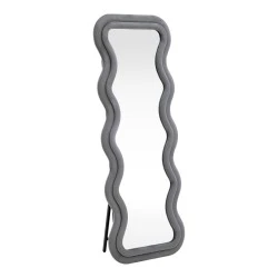 Kerly pakoworld mirror grey velvet 60x33x160cm Kerly pakoworld mirror grey velvet 60x33x160cm