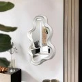 Liquid pakoworld pp mirror in white shade 26x2.7x39cm