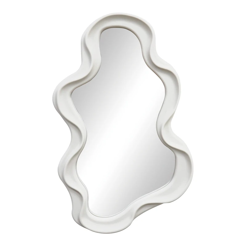 Liquid pakoworld pp mirror in white shade 26x2.7x39cm