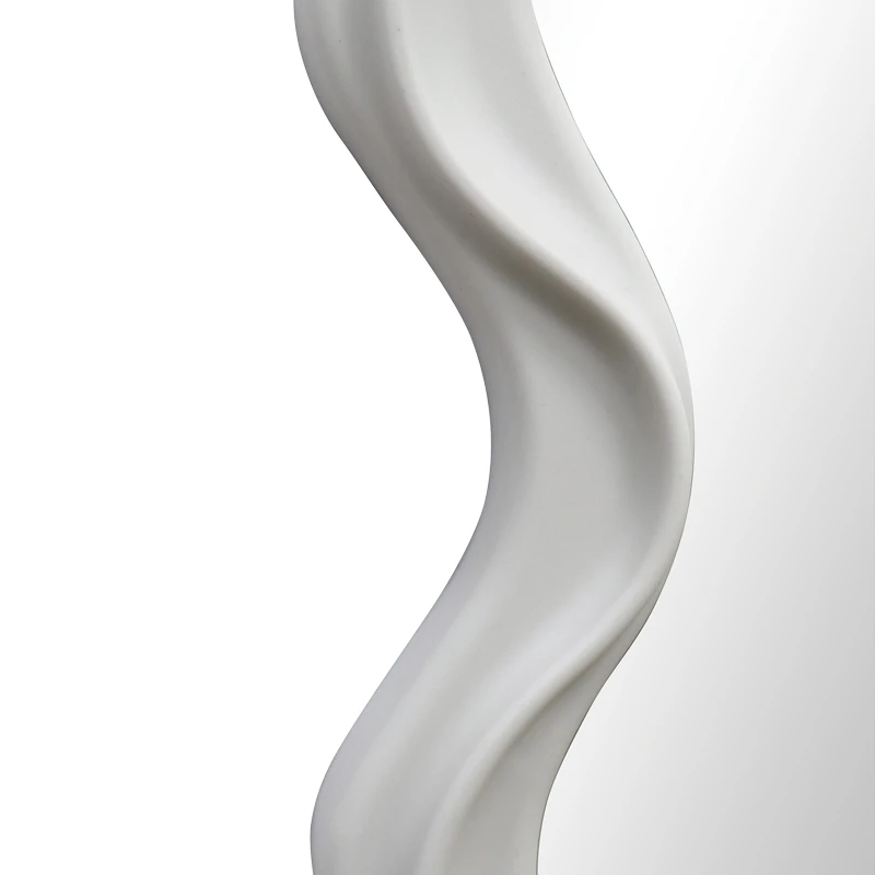 Liquid pakoworld pp mirror in white shade 26x2.7x39cm