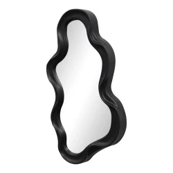 Liquid pakoworld pp mirror in black shade 26x2.7x39cm