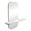 mirror Lunaria pakoworld white MDF 60x11.5x60cm