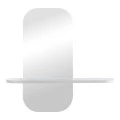 mirror Lunaria pakoworld white MDF 60x11.5x60cm