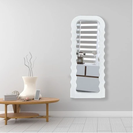 Mirror Maraya pakoworld white PP 46x3.2x110cm