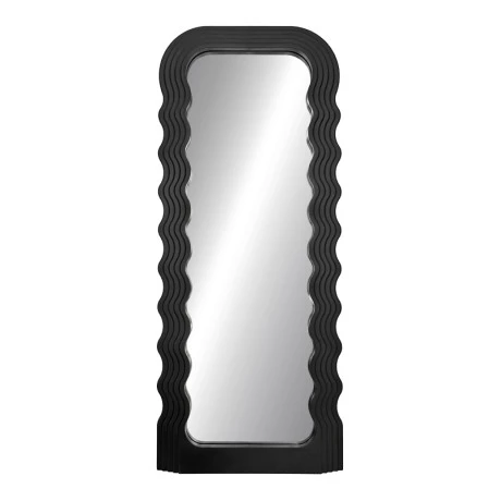 Mirror Maraya pakoworld black PP 46x3.2x110cm