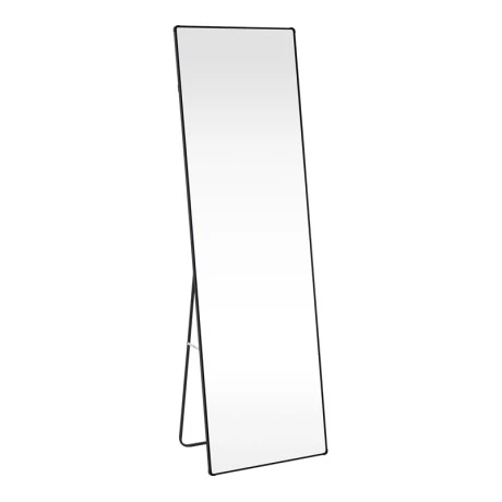 Καθρέπτης Moira pakoworld αλουμίνιο μαύρο 50x28x160εκ