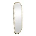 mirror Myrtus pakoworld gold metal 40x2,5x160 cm