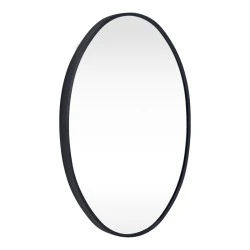 Nelia pakoworld mirror black aluminum 40x0.3x60cm Nelia pakoworld mirror black aluminum 40x0.3x60cm