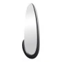Oval mirror Marly pakoworld black MDF 50.5x4x127cm