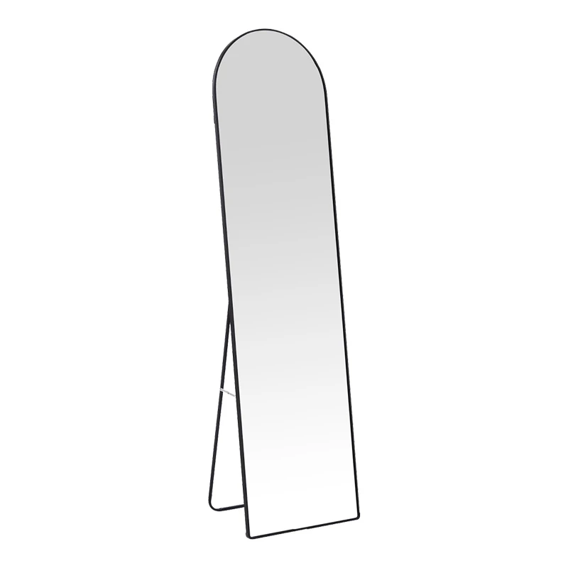 Plaza pakoworld aluminum mirror in black shade 40x28x150cm