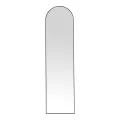 Plaza pakoworld aluminum mirror in black shade 40x28x150cm